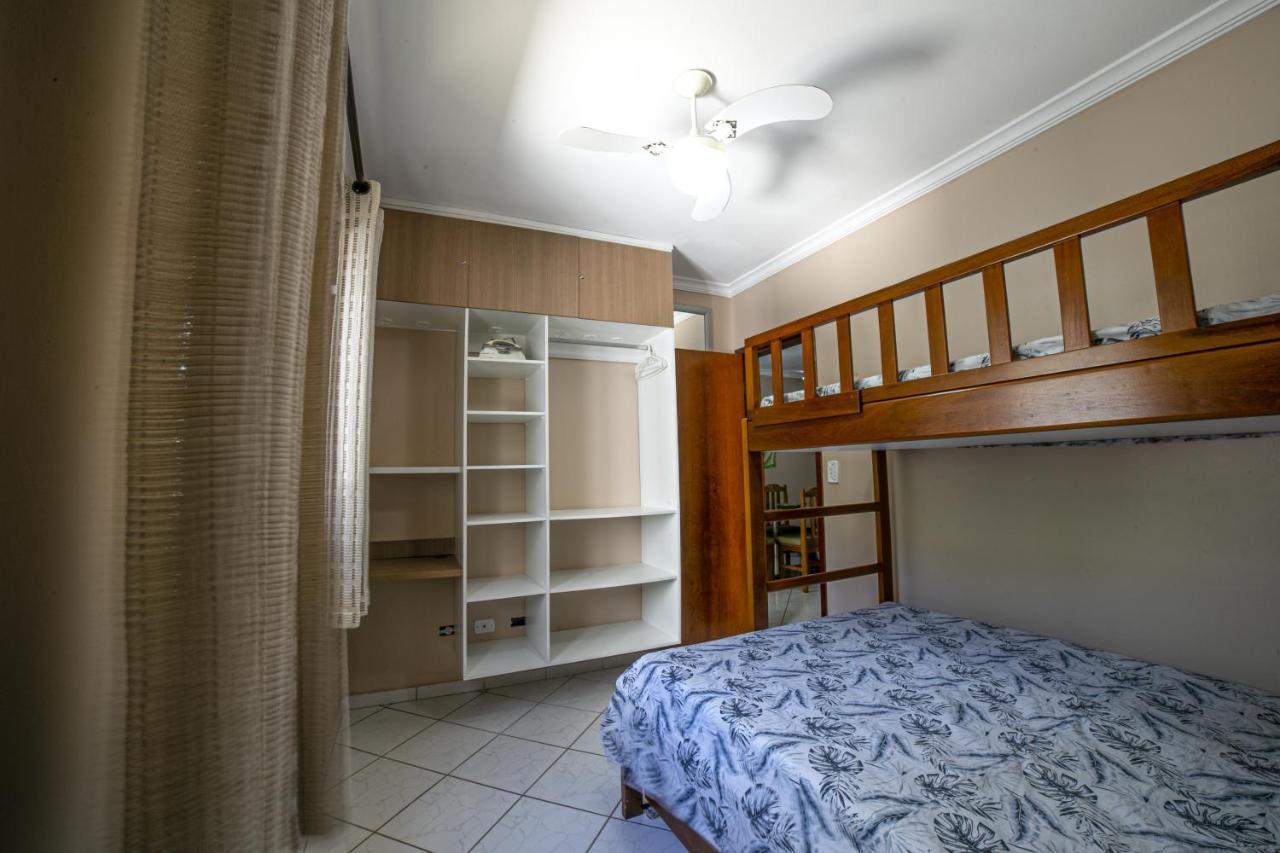 Apto 22E Ar Condicionado E Ventilador, 2 Quartos, Churrasqueira, Elevador E Piscina Ubatuba Esterno foto